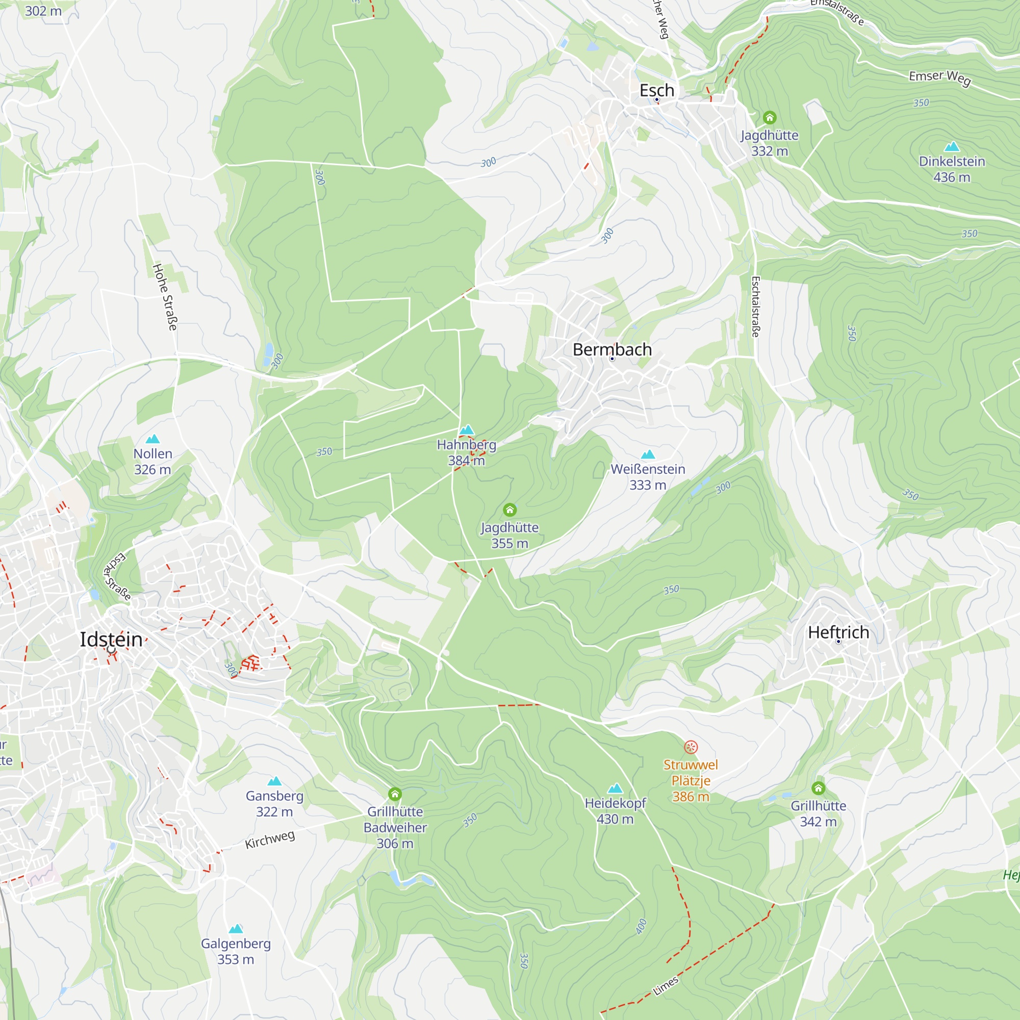 Jagdhütte map