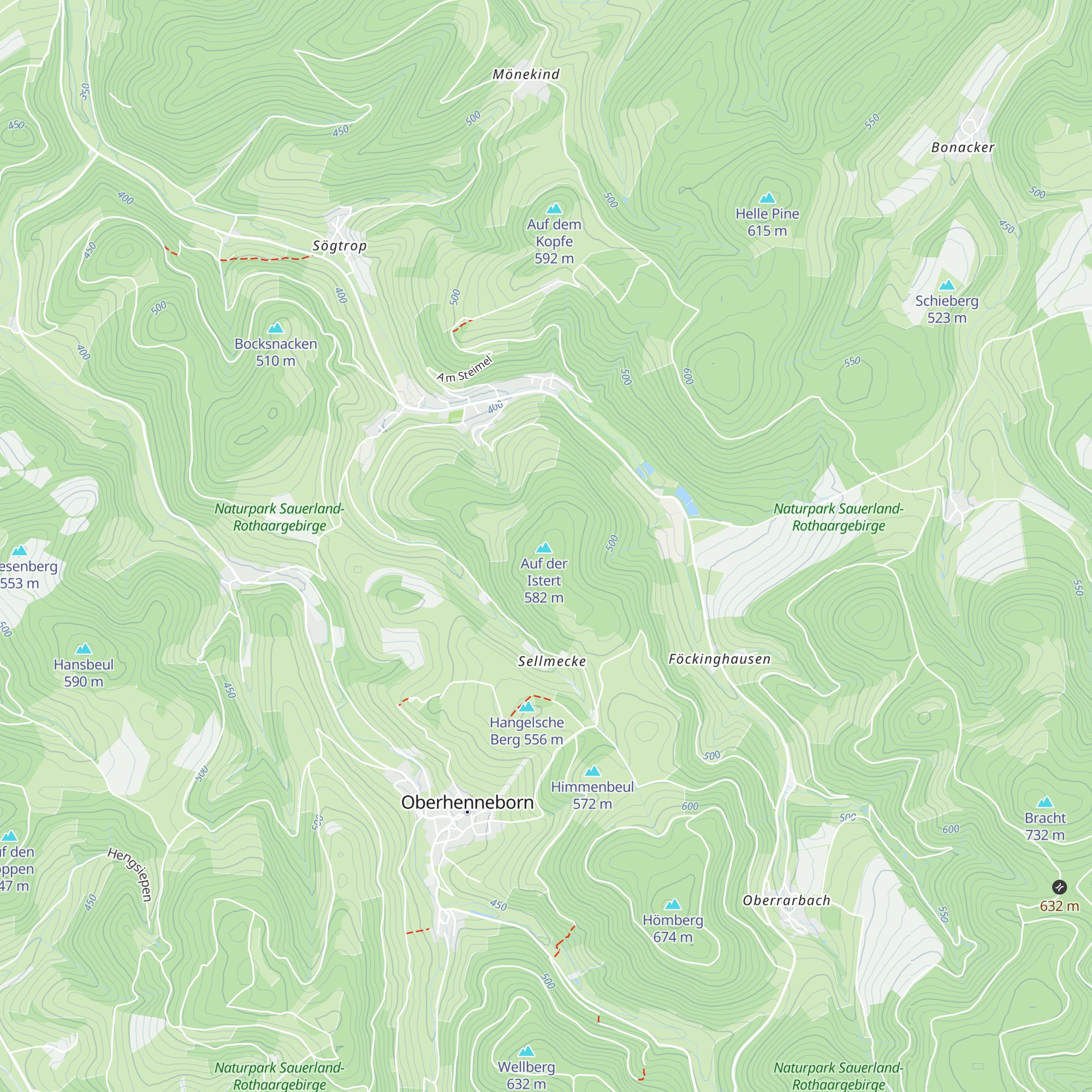 Kyrillhütte map