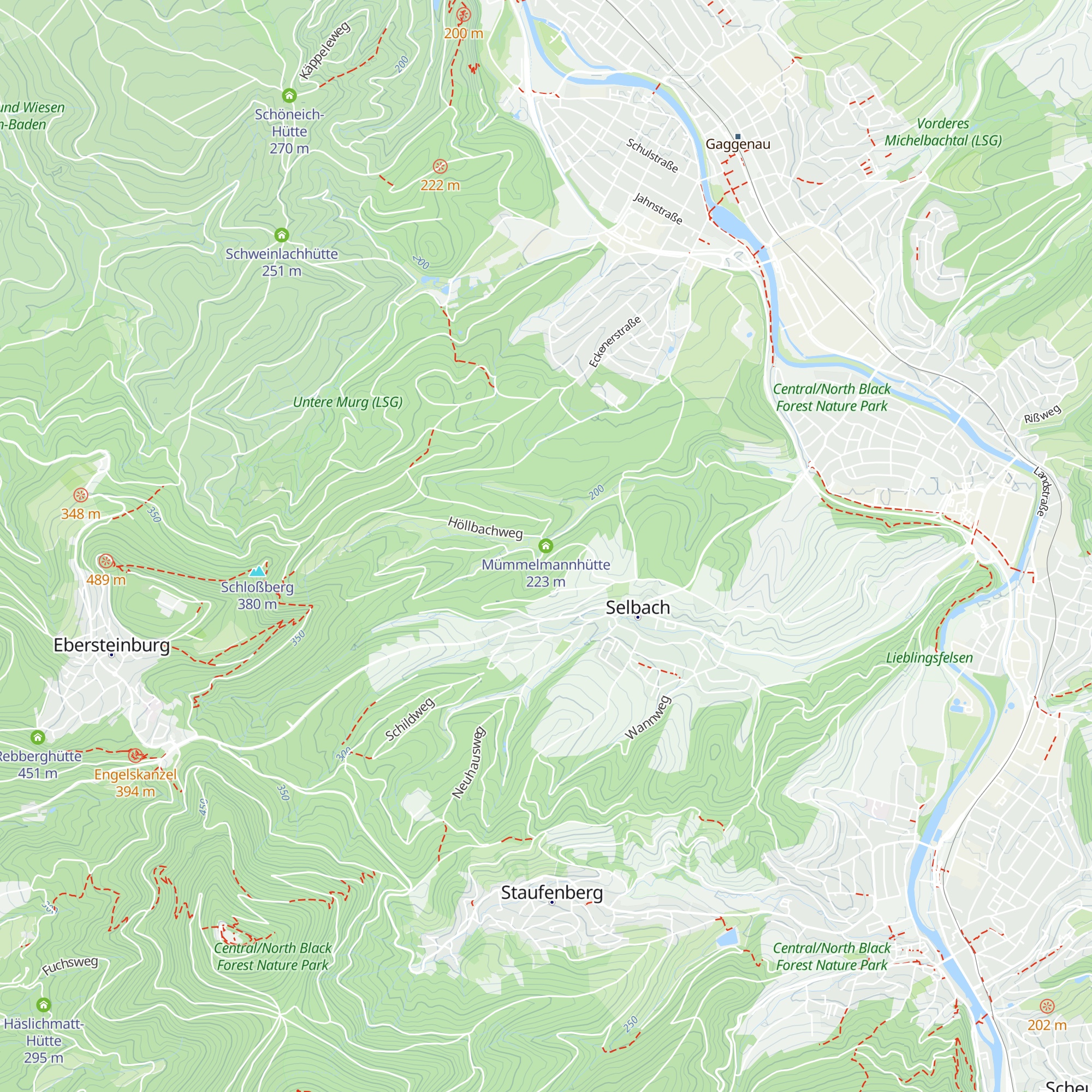 Mümmelmannhütte map