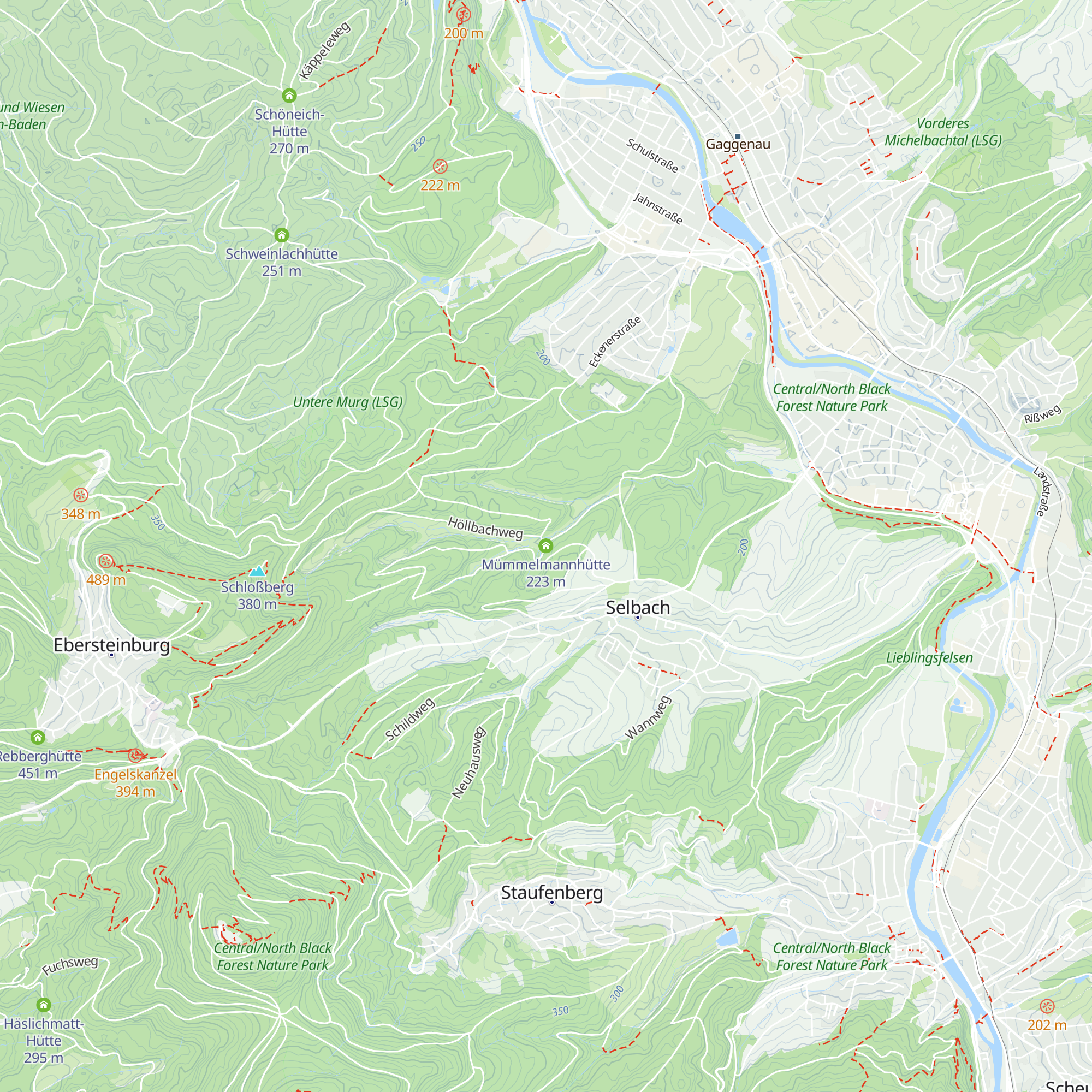 Mümmelmannhütte map