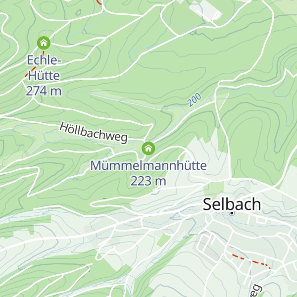 Map of Mümmelmannhütte