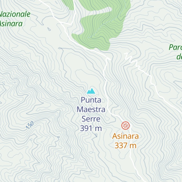 Map of Punta Maestra Serre
