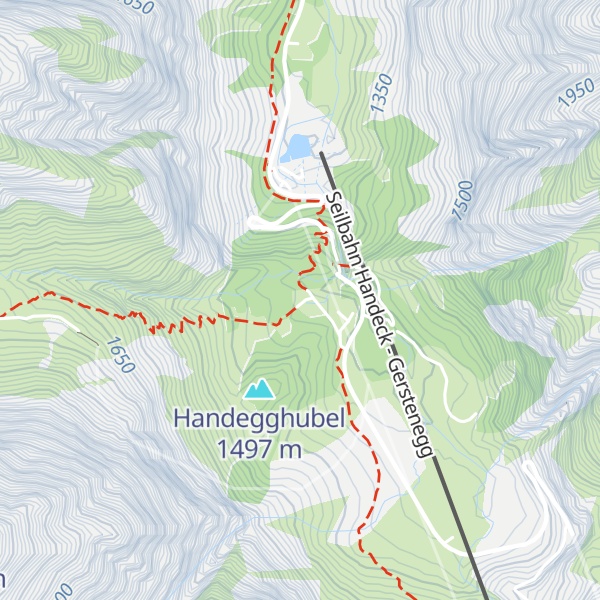 Map of Alprestaurant Handeck