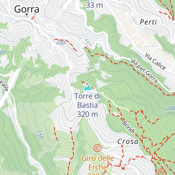 Map of Torre di Bastia