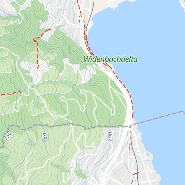 Map of Waldhütte Halti
