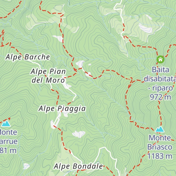Map of Alpe Prasale