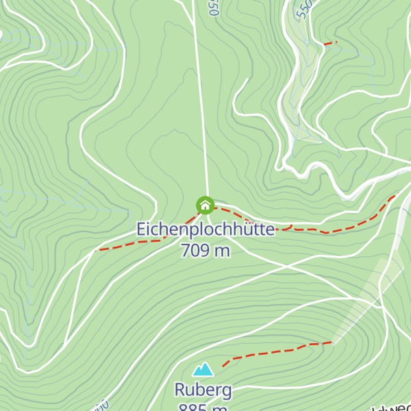 Map of Eichenplochhütte