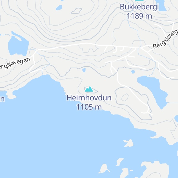 Map of Heimhovdun