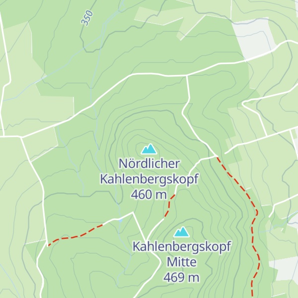 Map of Nördlicher Kahlenbergskopf