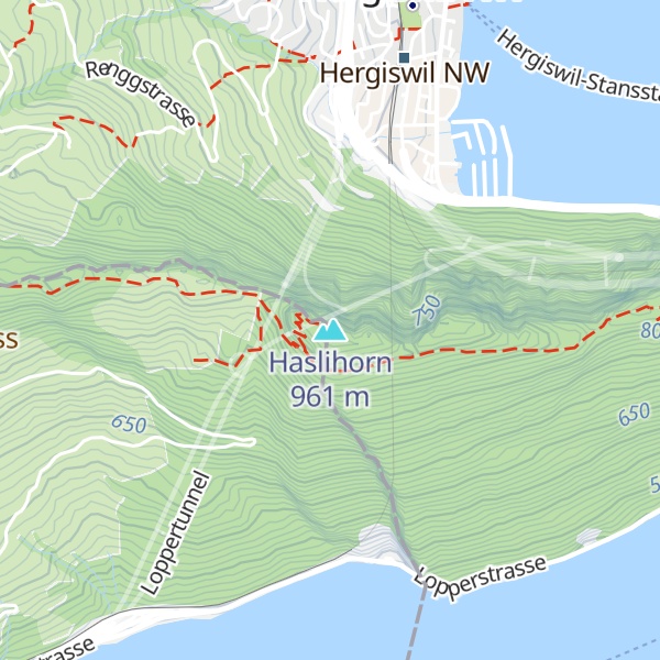 Map of Haslihorn