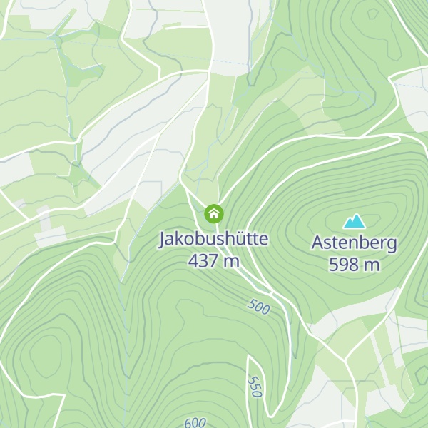 Map of Jakobushütte