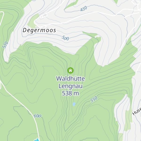 Map of Waldhütte Lengnau
