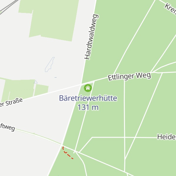 Map of Bäretriewerhütte