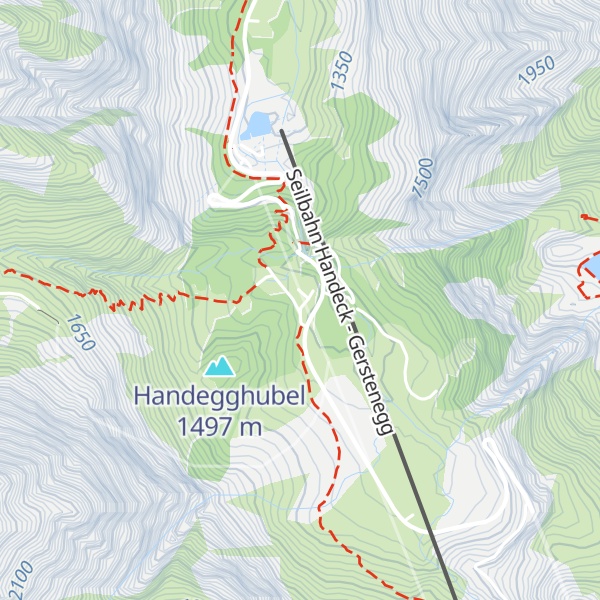 Map of Handegg