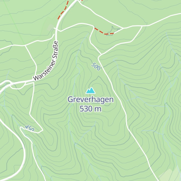 Map of Greverhagen