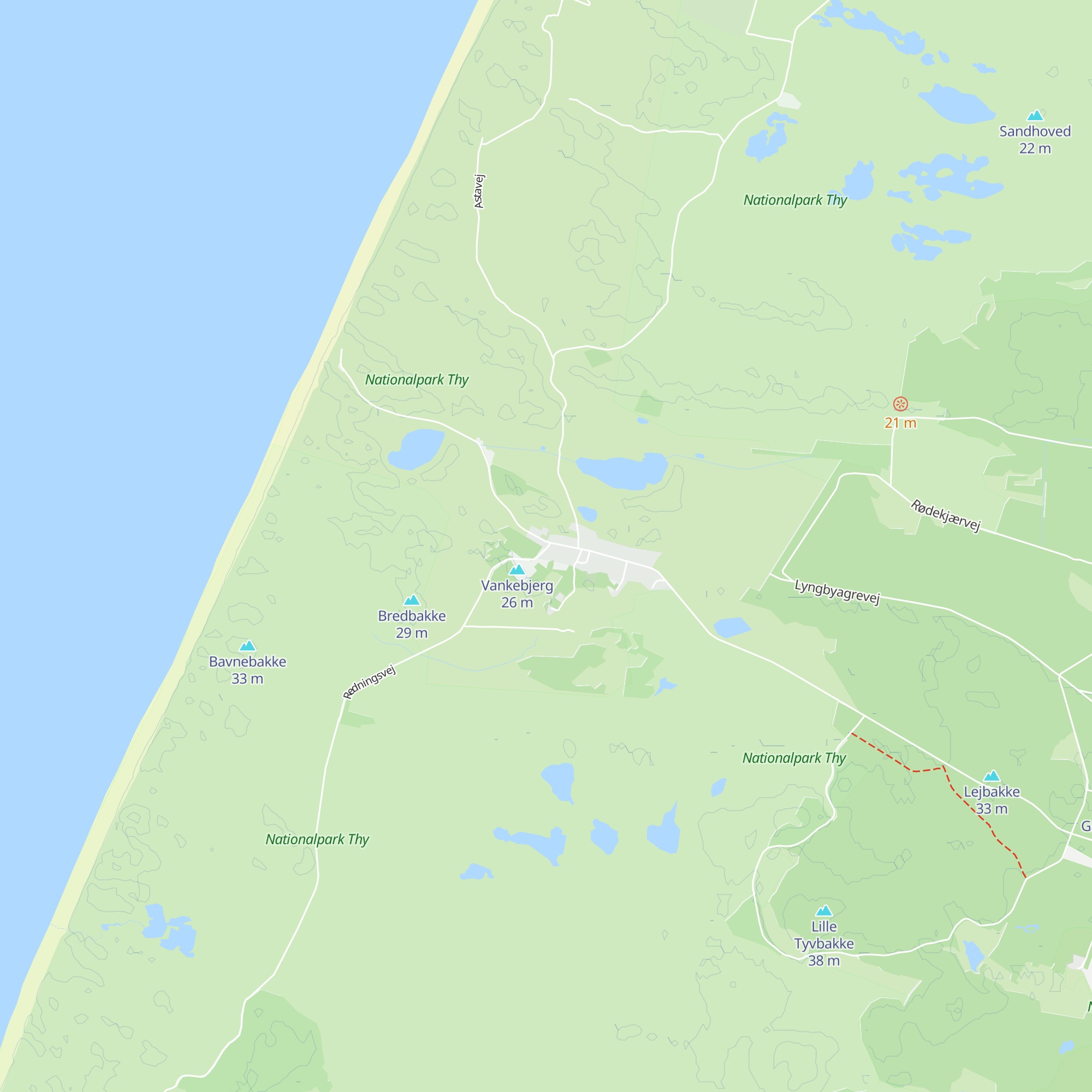 Lyngby Redningshus map