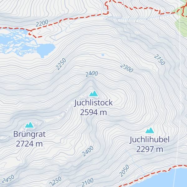 Map of Juchlistock