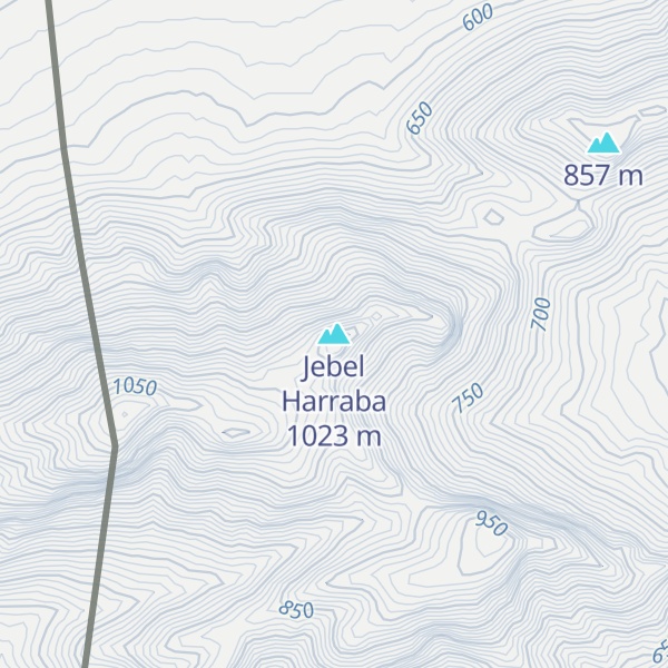 Map of Jebel Harraba