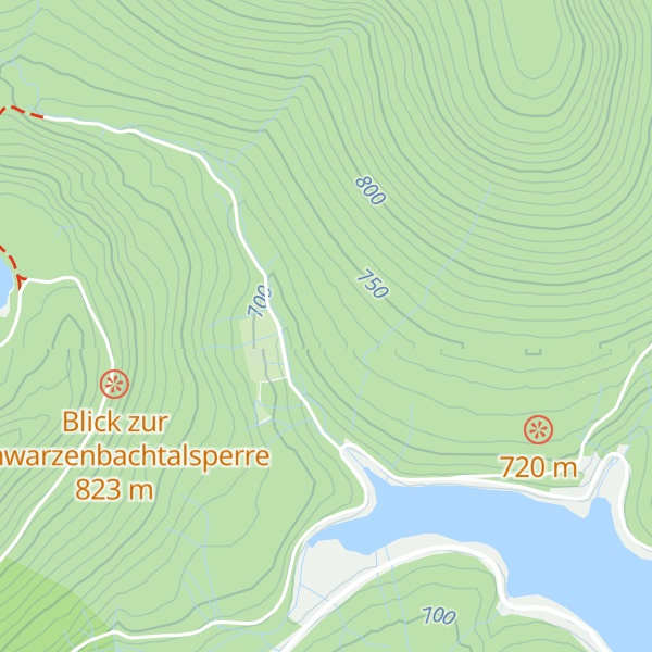 Map of Bernhardushütte