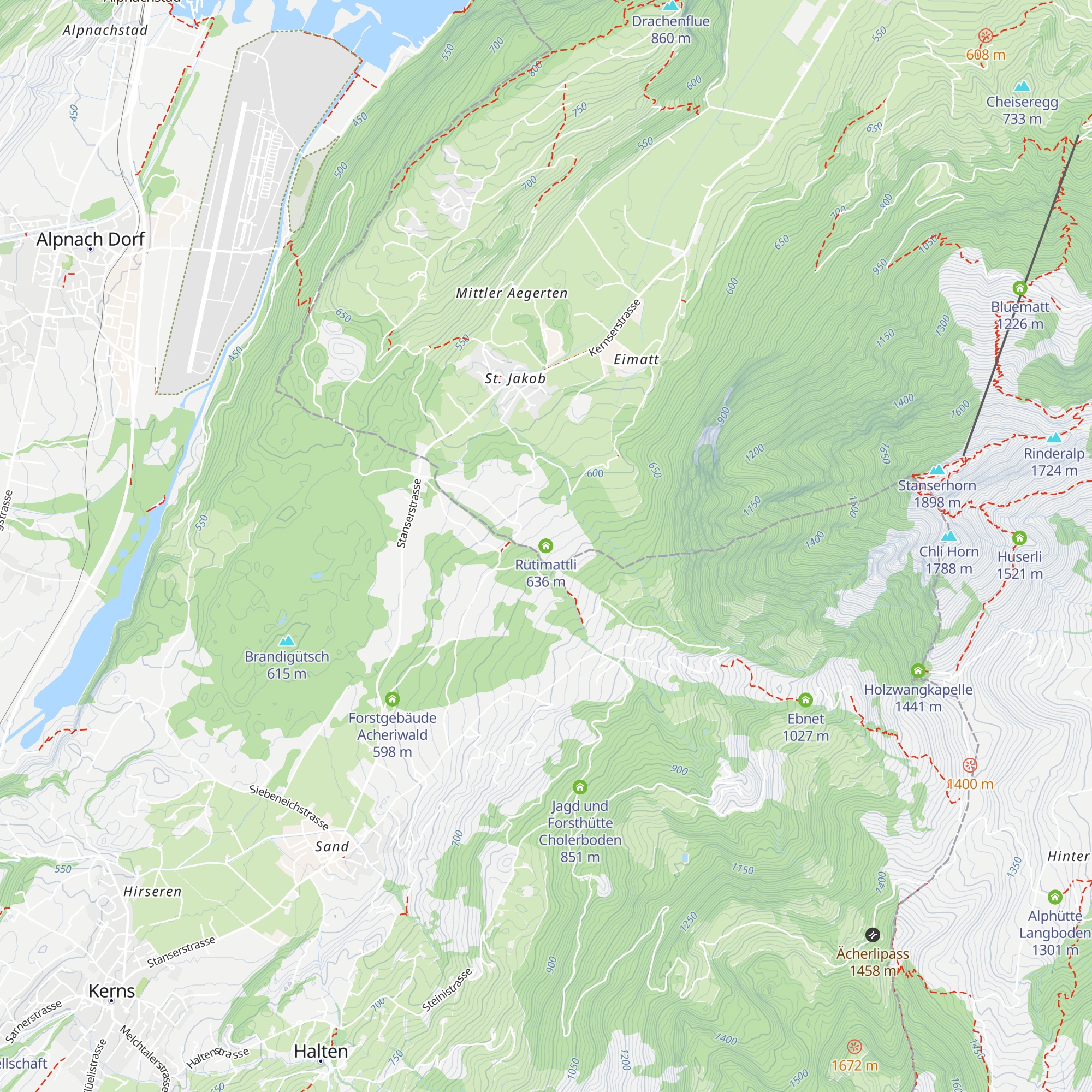 Rütimattli map