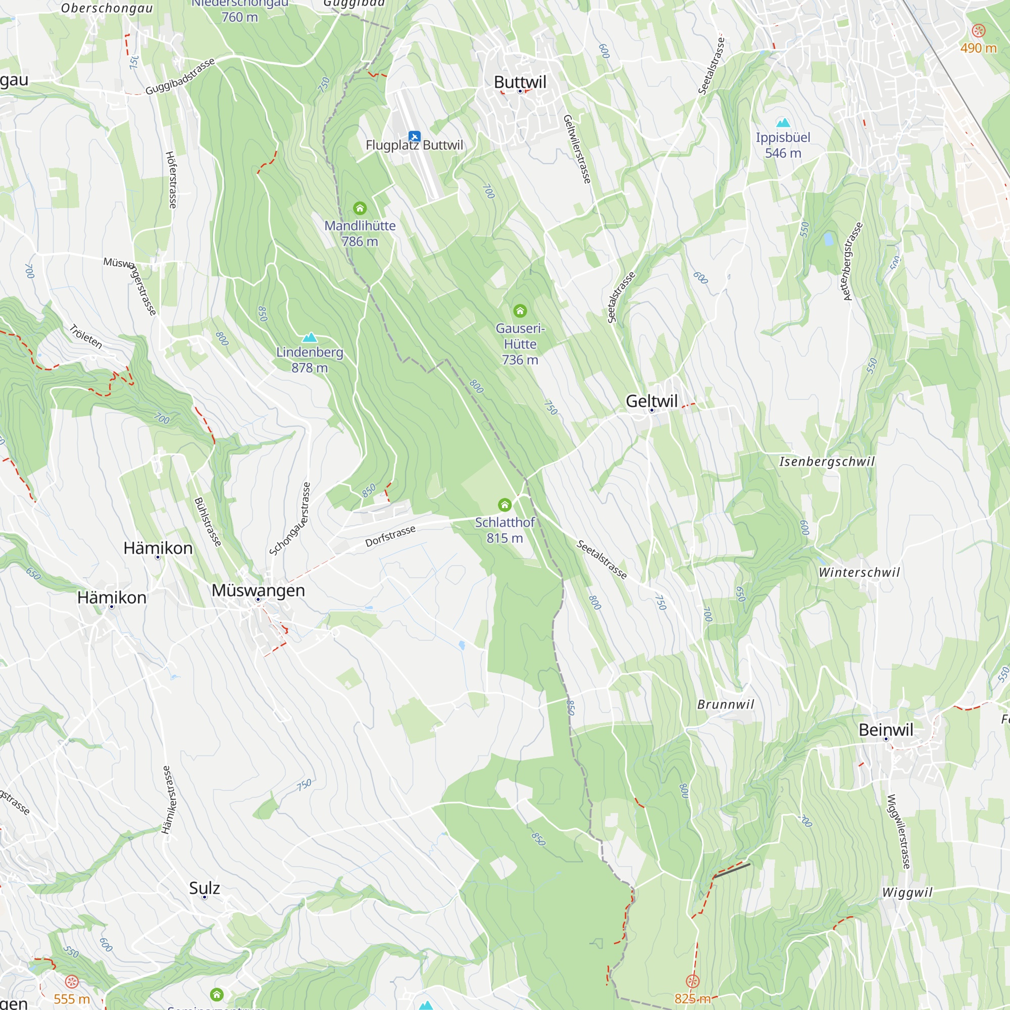 Schlatthof map