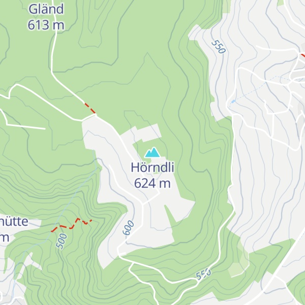 Map of Hörndli