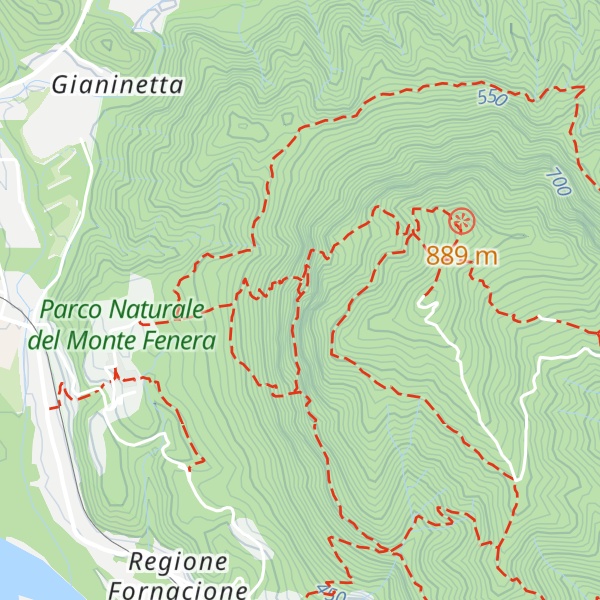 Map of Rifugio GASB