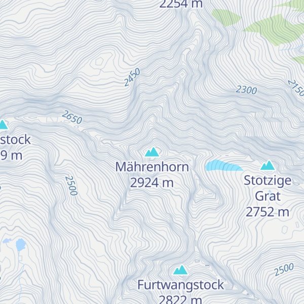 Map of Mährenhorn