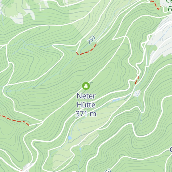 Map of Neter Hütte