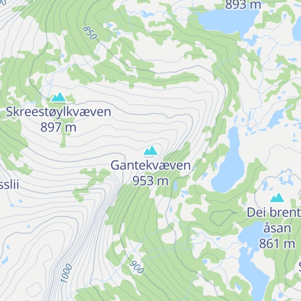 Map of Gantekvæven