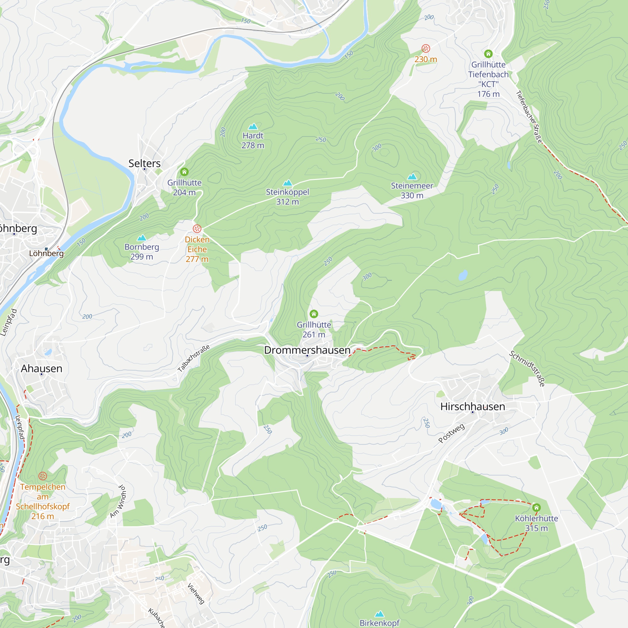 Grillhütte map