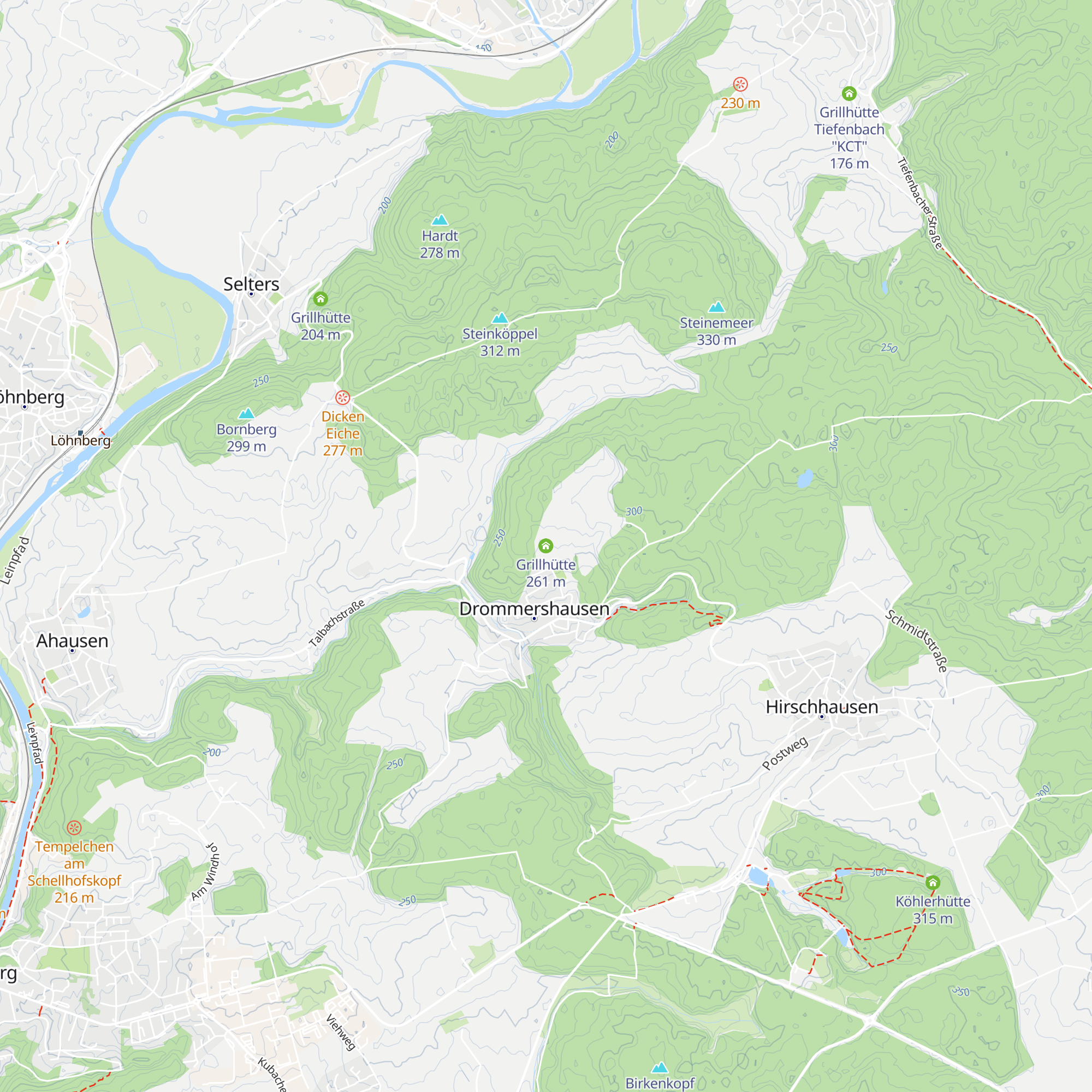 Grillhütte map
