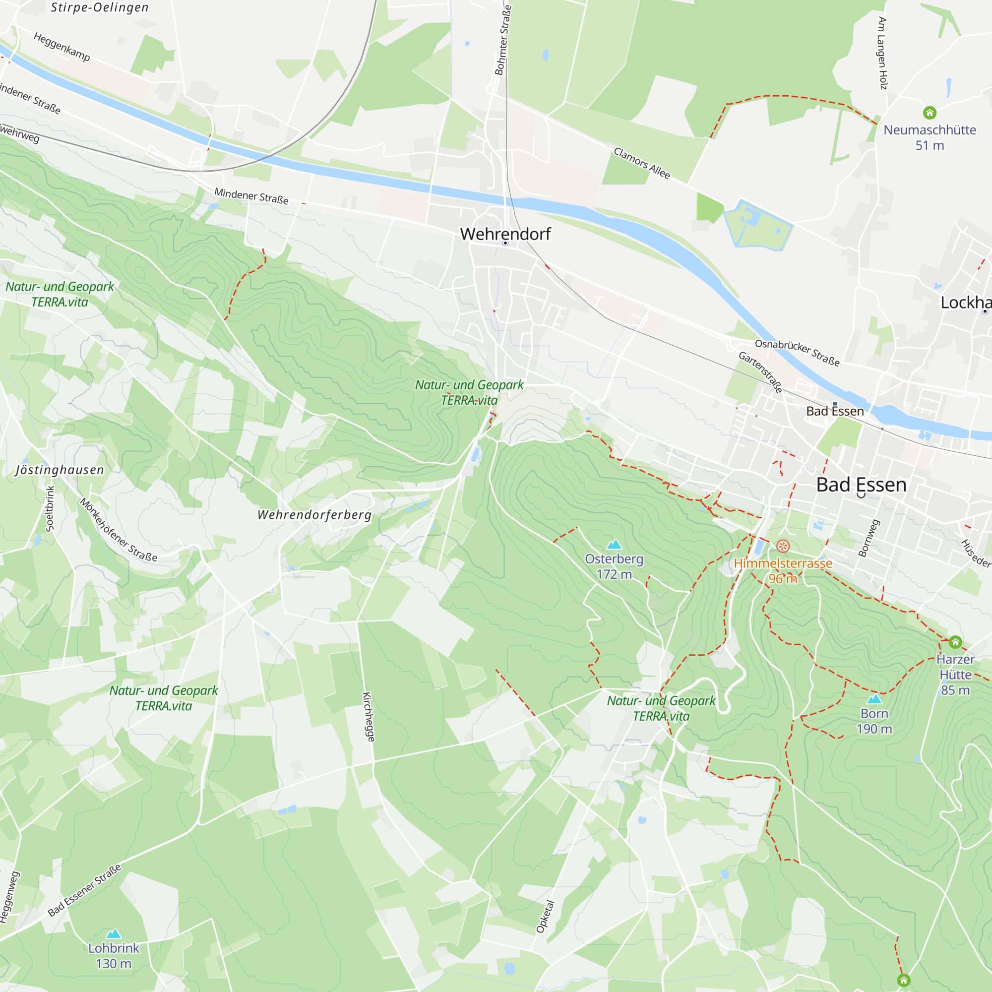 Hermannshütte map
