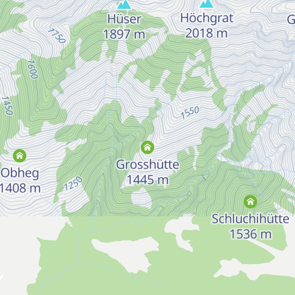 Map of Grosshütte
