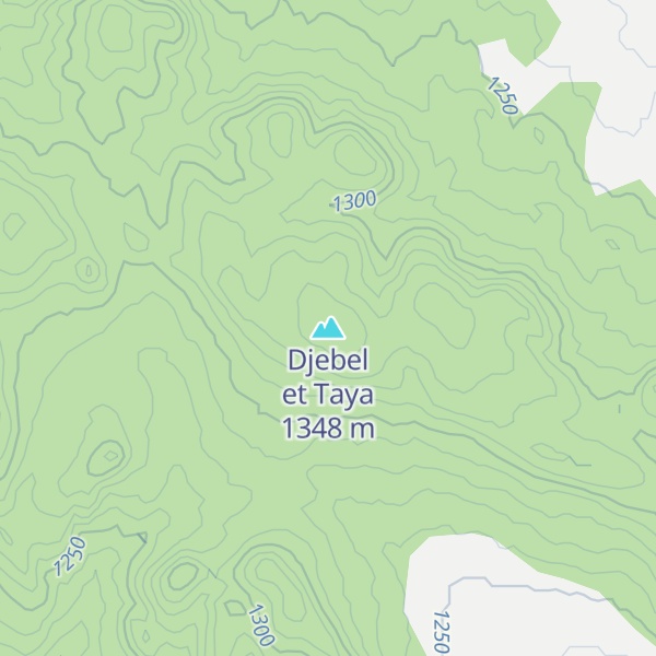 Map of Djebel et Taya