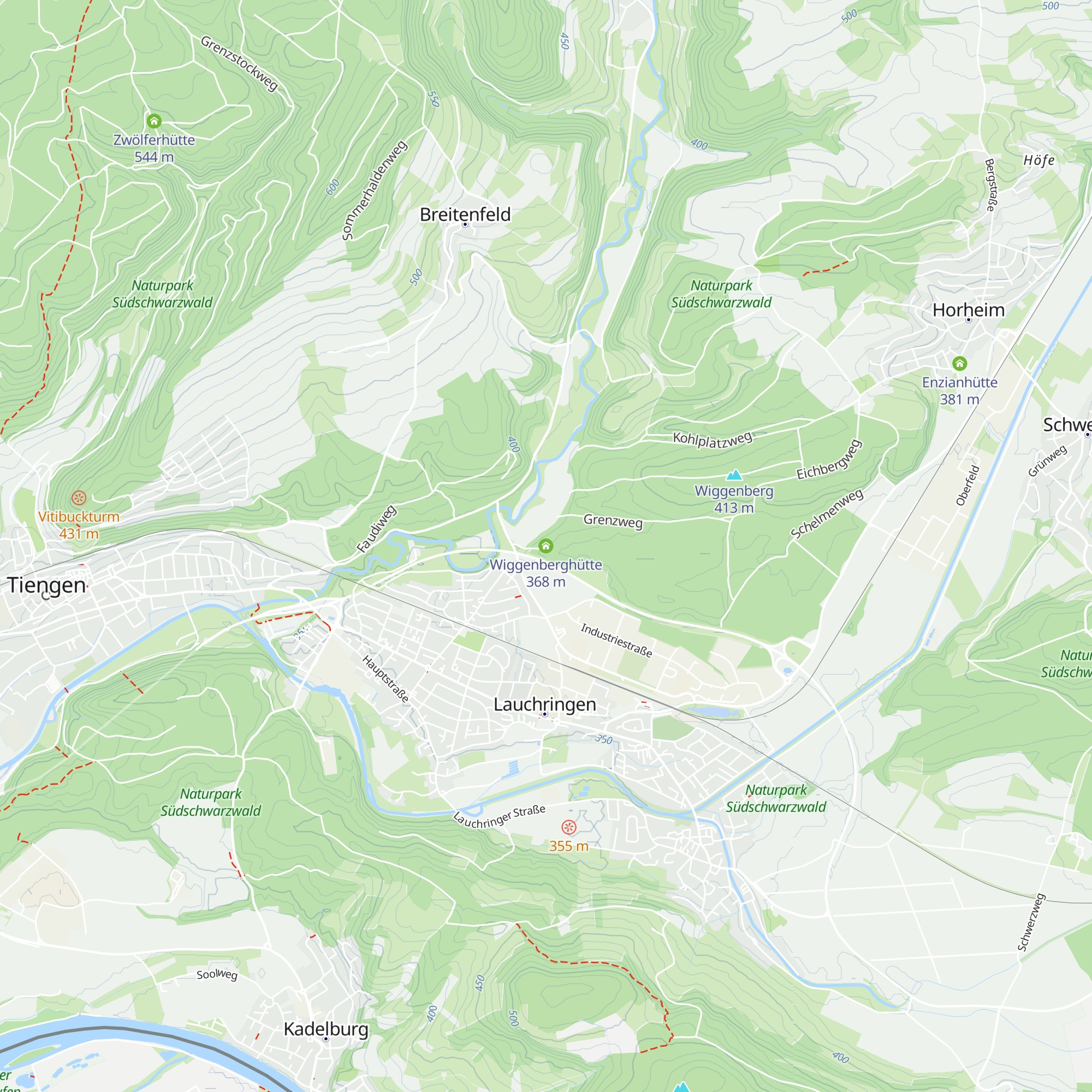 Wiggenberghütte map