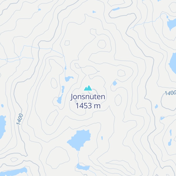 Map of Jonsnuten