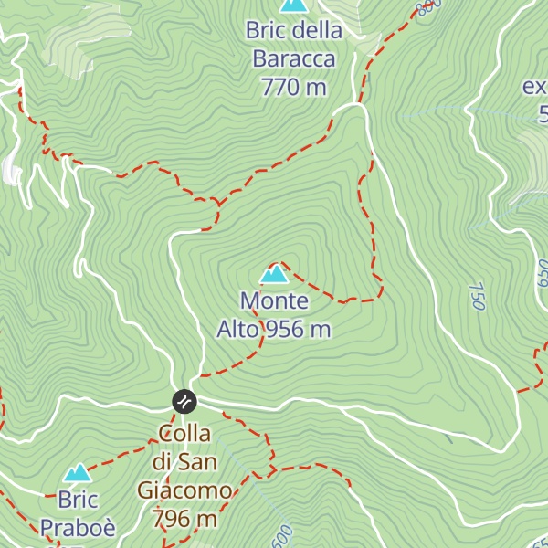 Map of Monte Alto
