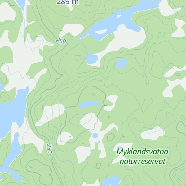 Map of Øyvasshella