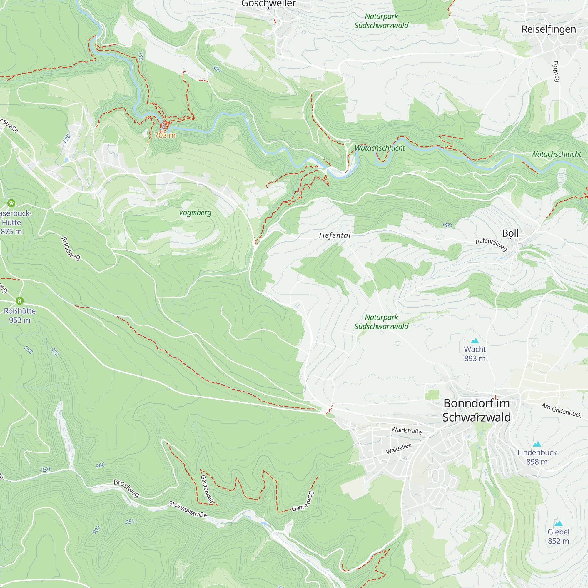 Ziegelhütte map