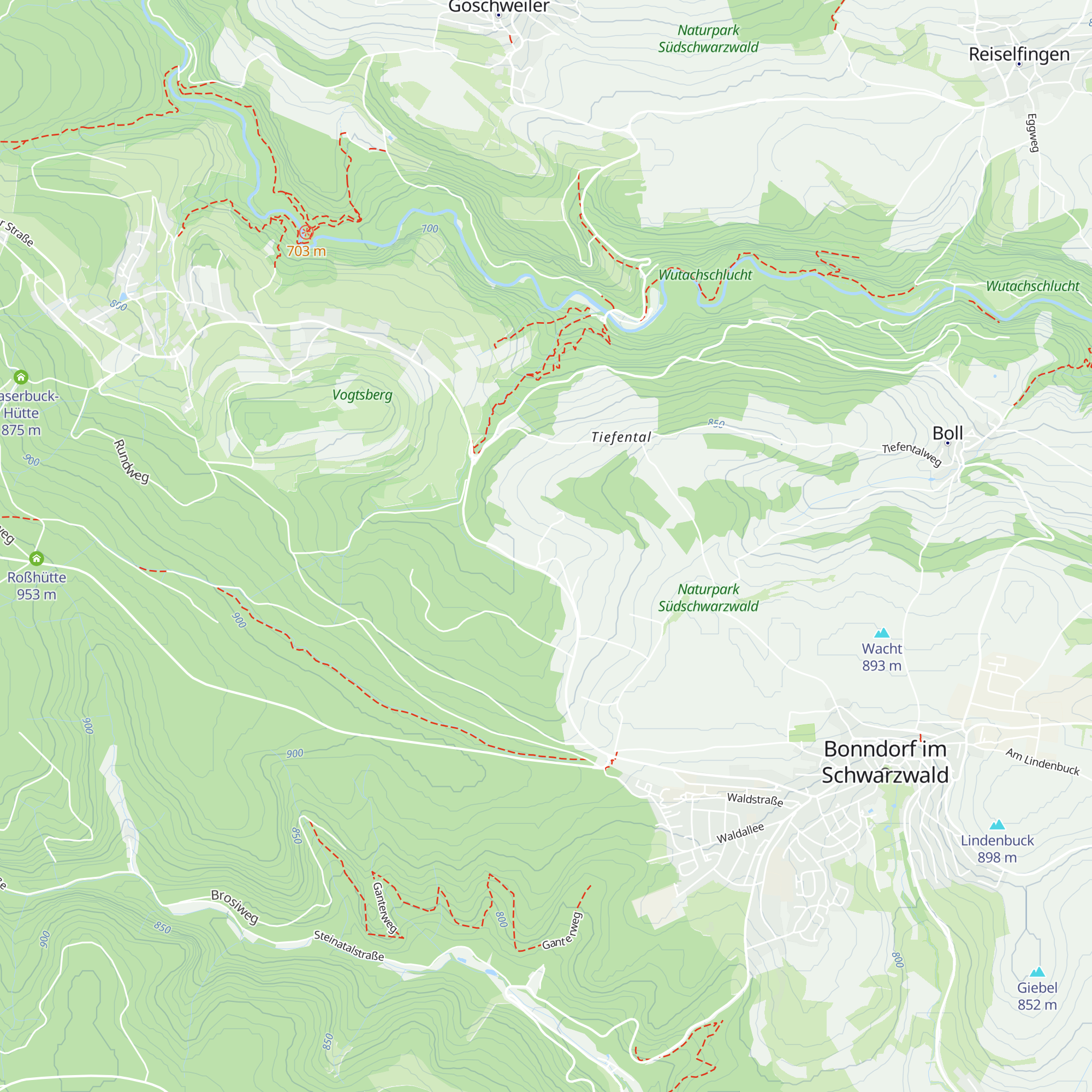 Ziegelhütte map