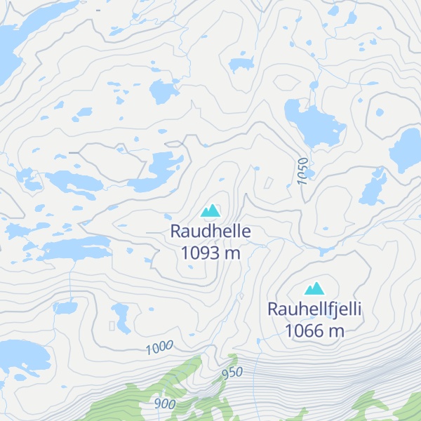 Map of Raudhelle
