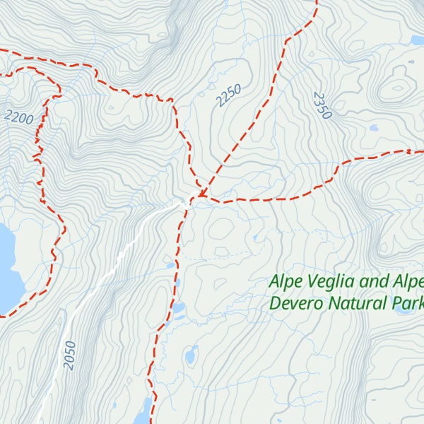 Map of Rifugio Regi