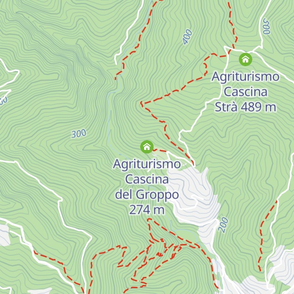 Map of Agriturismo Cascina del Groppo