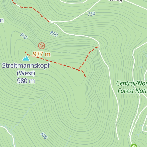 Map of Streitmannskopf