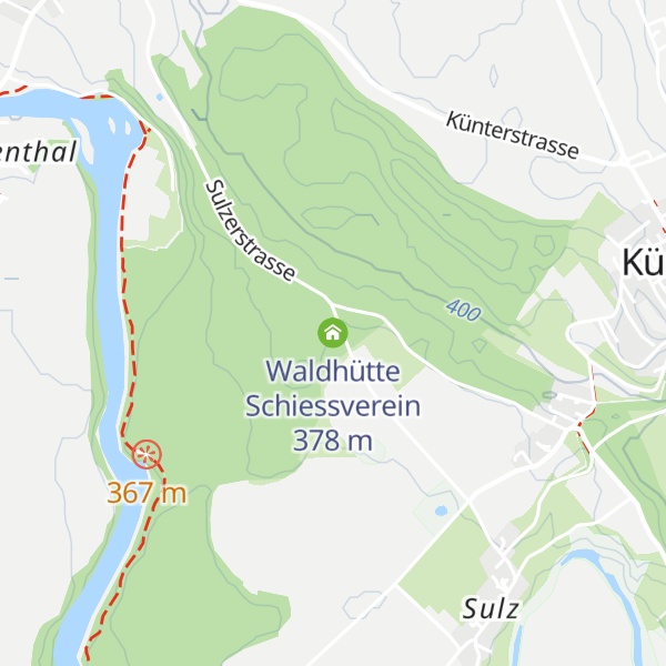 Map of Waldhütte Schiessverein