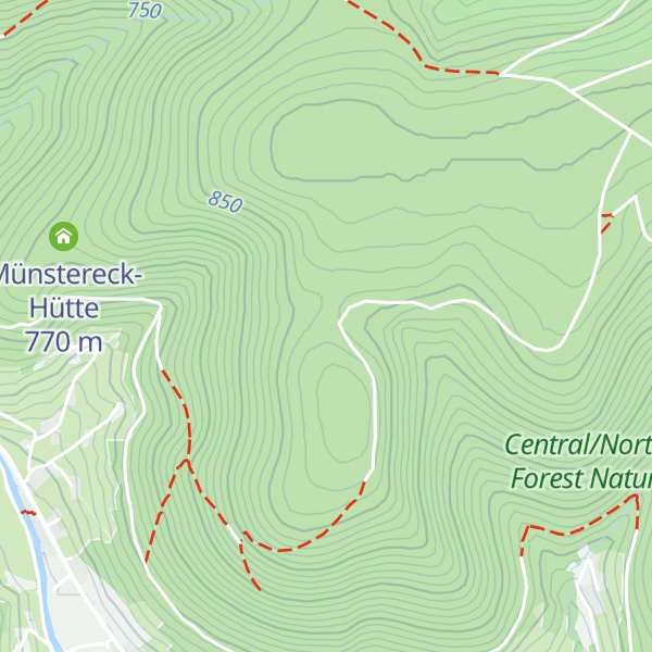 Map of Bismarckhütte