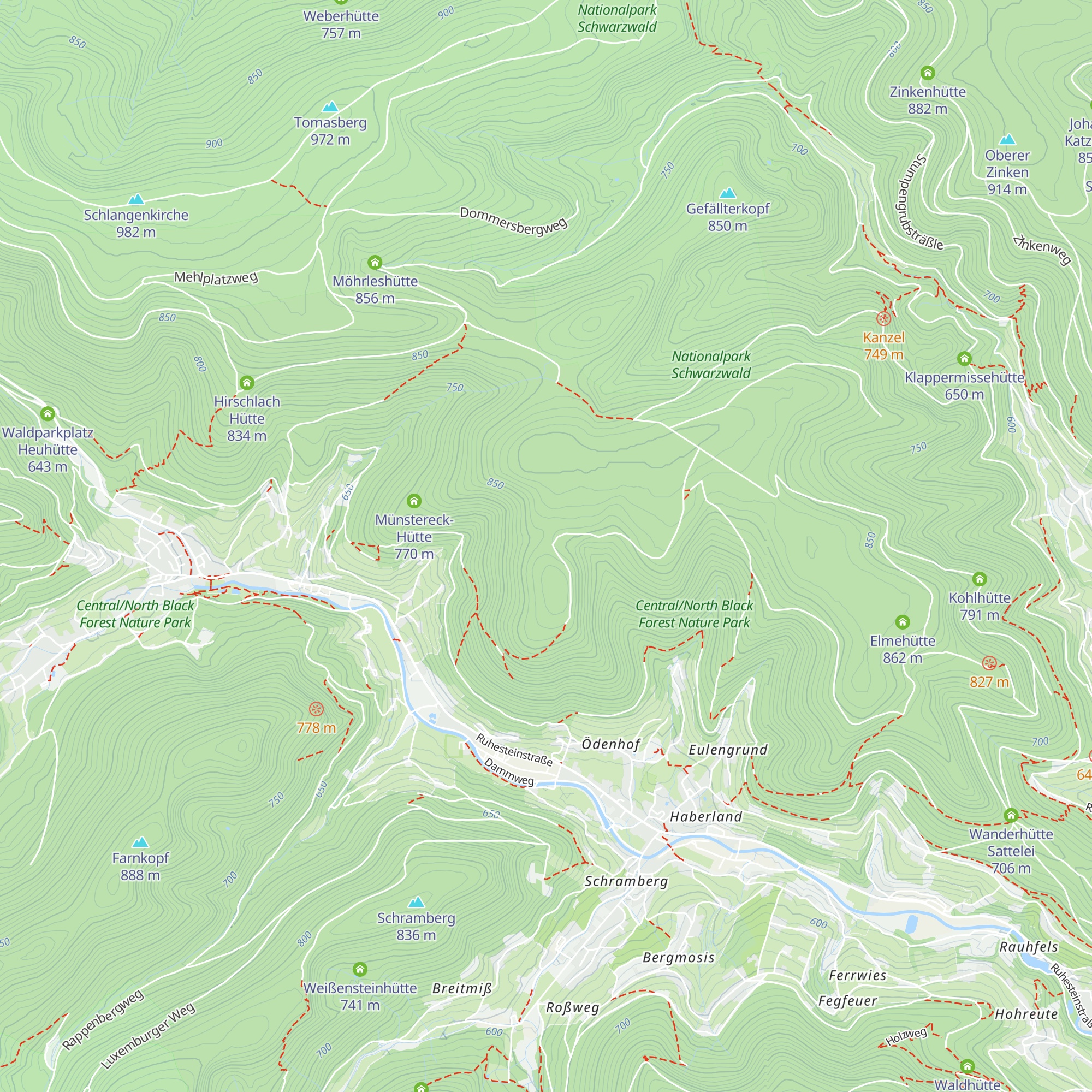 Bismarckhütte map