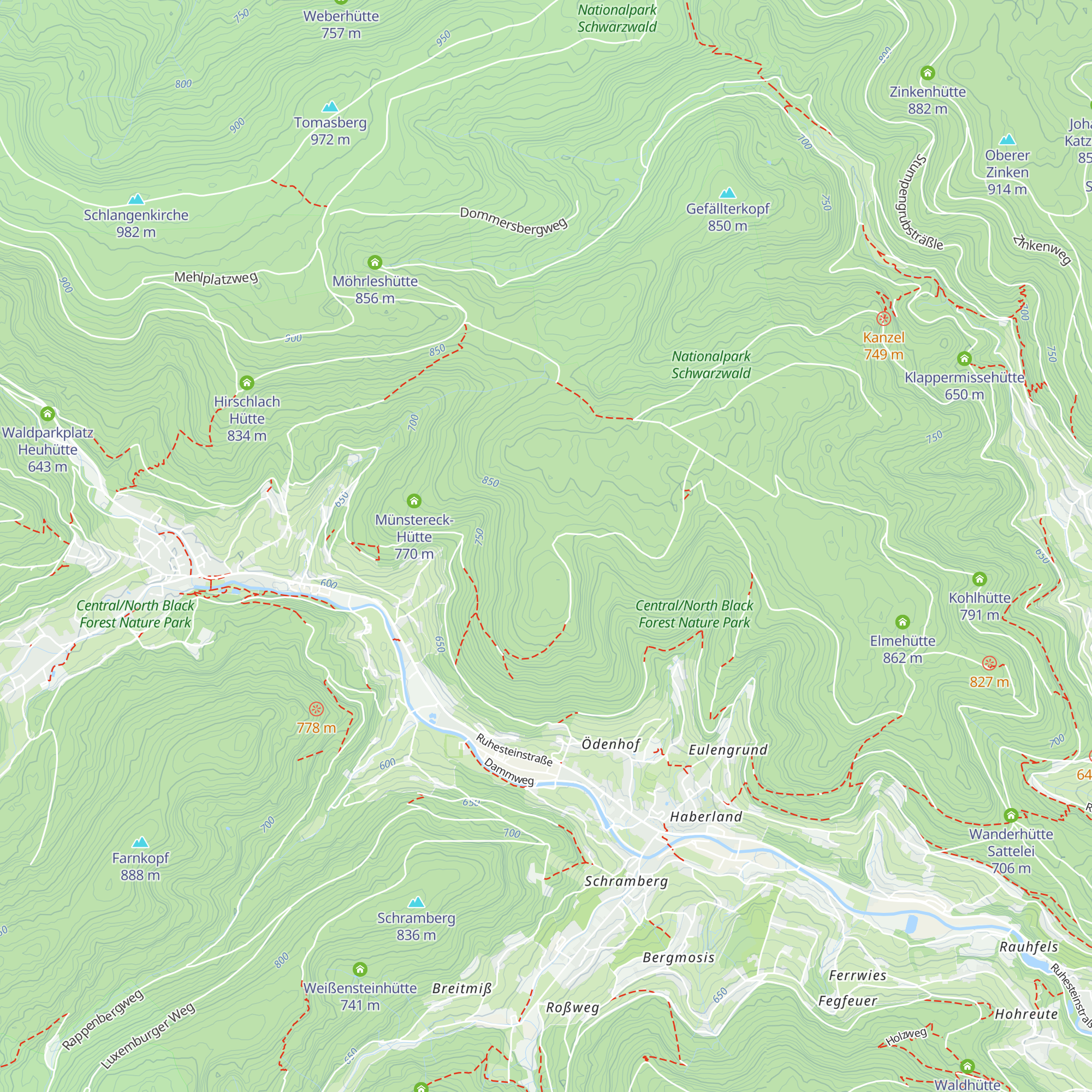 Bismarckhütte map