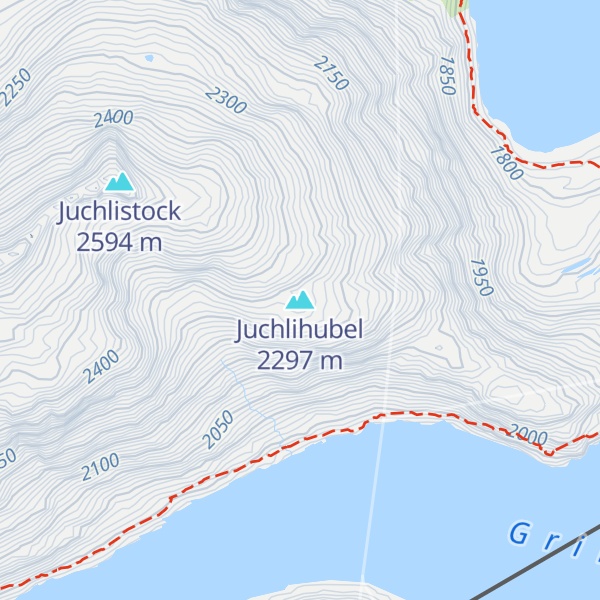Map of Juchlihubel